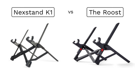 Nexstand K1 vs Roost V3: Why the Nexstand K1 Should Be Your Next Laptop Stand